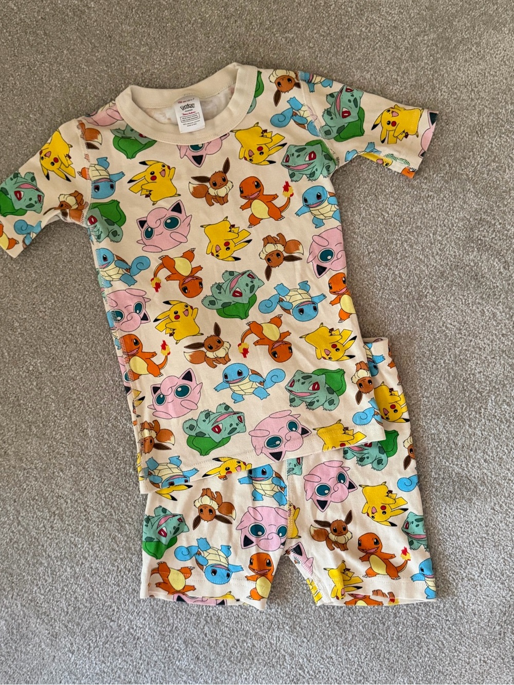 Hanna Andersson Pokémon Short Pajama Set